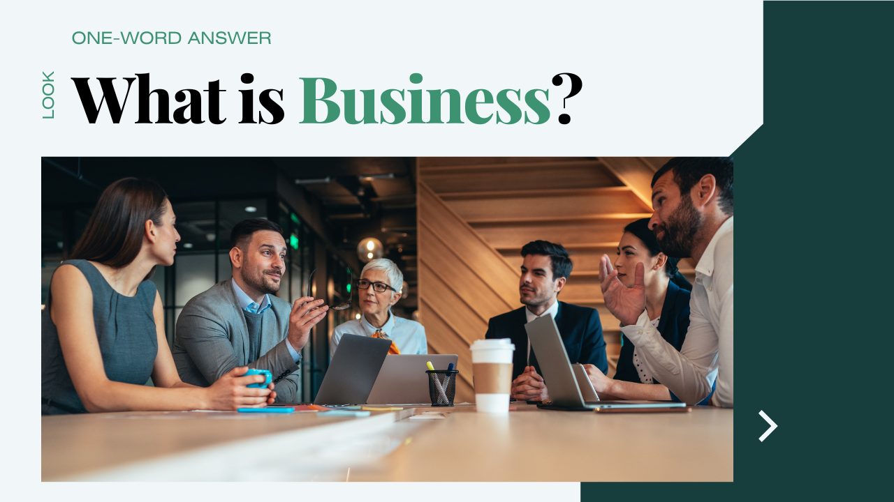 What is business One-Word Answer